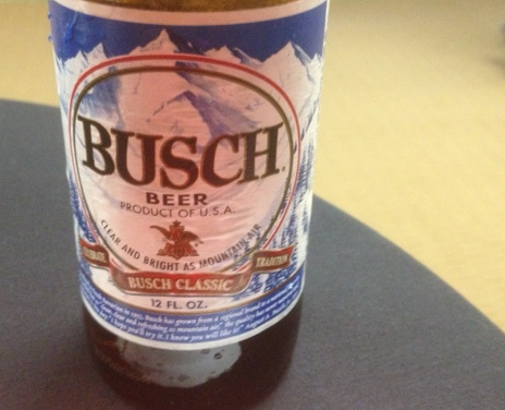 Busch bottle pic