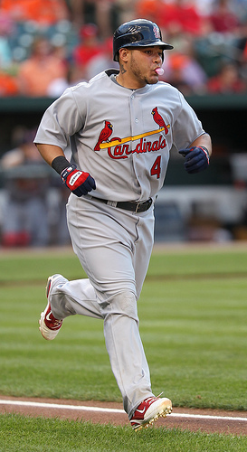 St. Louis Cardinals catcher Yadier Molina (4)